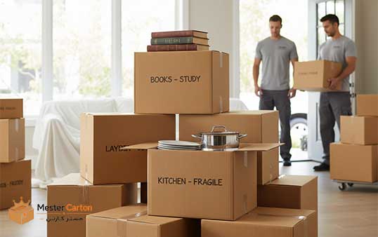 کارتن اسباب کشی 5 لایه
